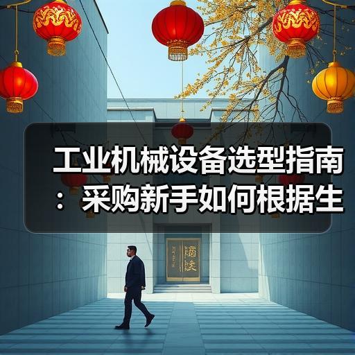工业机械设备选型指南：采购新手如何根据生产需求匹配参数