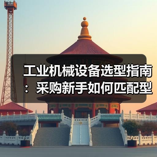 工业机械设备选型指南：采购新手如何匹配型号与参数