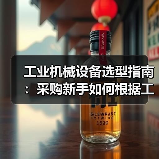 工业机械设备选型指南：采购新手如何根据工况匹配型号参数