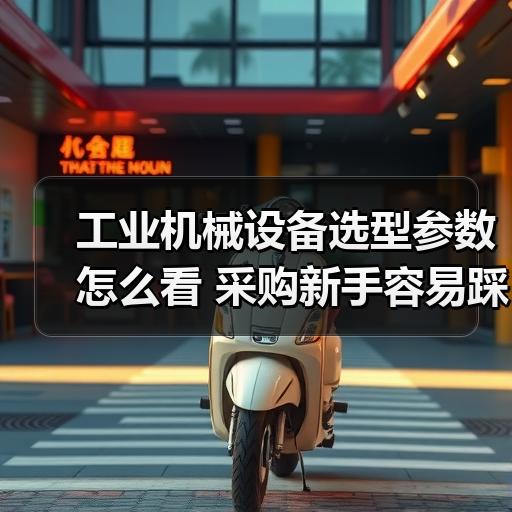 工业机械设备选型参数怎么看 采购新手容易踩的五个误区