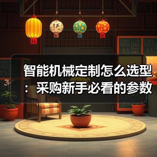 智能机械定制怎么选型：采购新手必看的参数对比与厂家考察要点