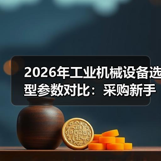 2026年工业机械设备选型参数对比：采购新手如何判断厂家实力